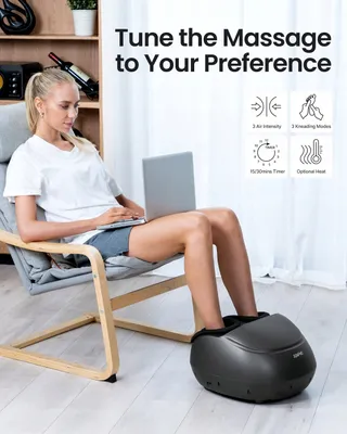 RENPHO Voetmassageapparaat Shiatsu Compressie Warmte — miniatuur 3