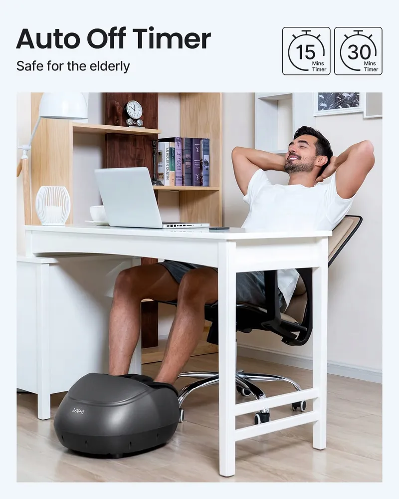 RENPHO Voetmassageapparaat Shiatsu Compressie Warmte — foto 6