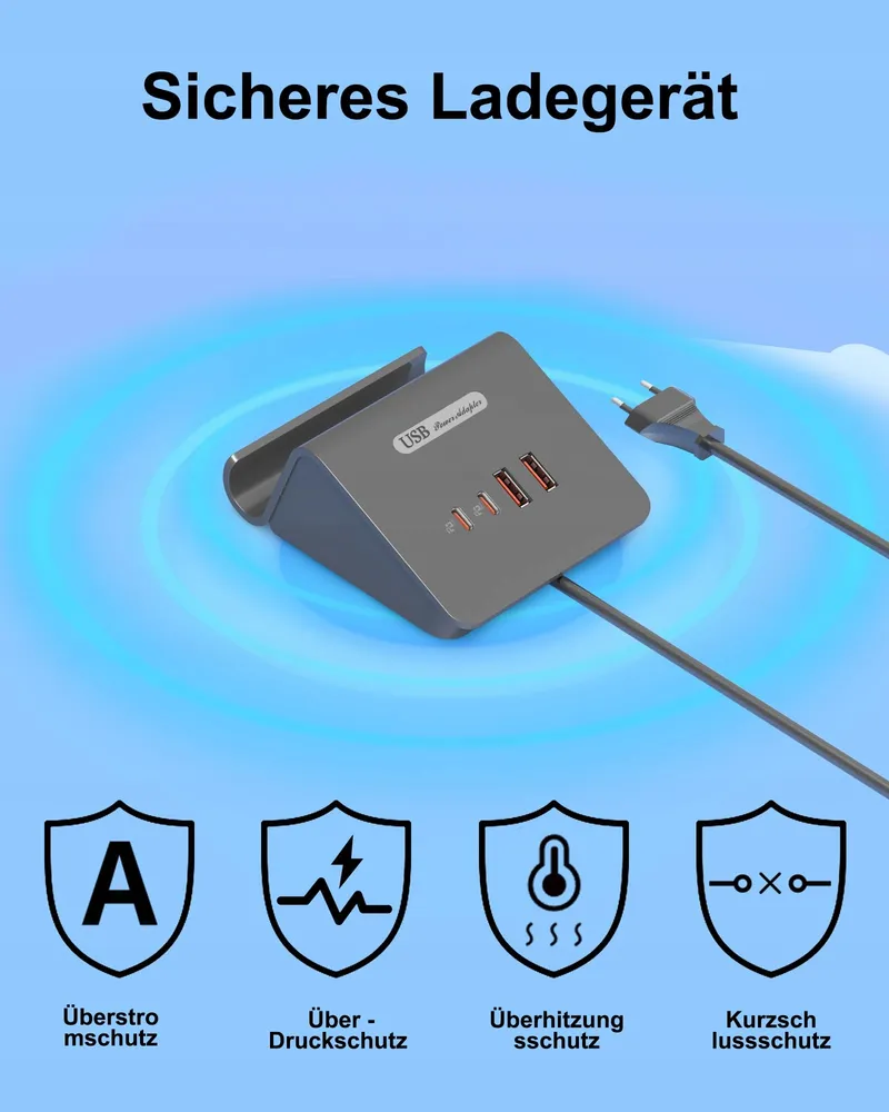 POANES USB C Oplader 25W Snelladen iPhone iPad Samsung iWatch — foto 6