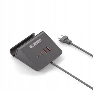POANES USB C Oplader 25W Snelladen iPhone iPad Samsung iWatch — miniatuur 1