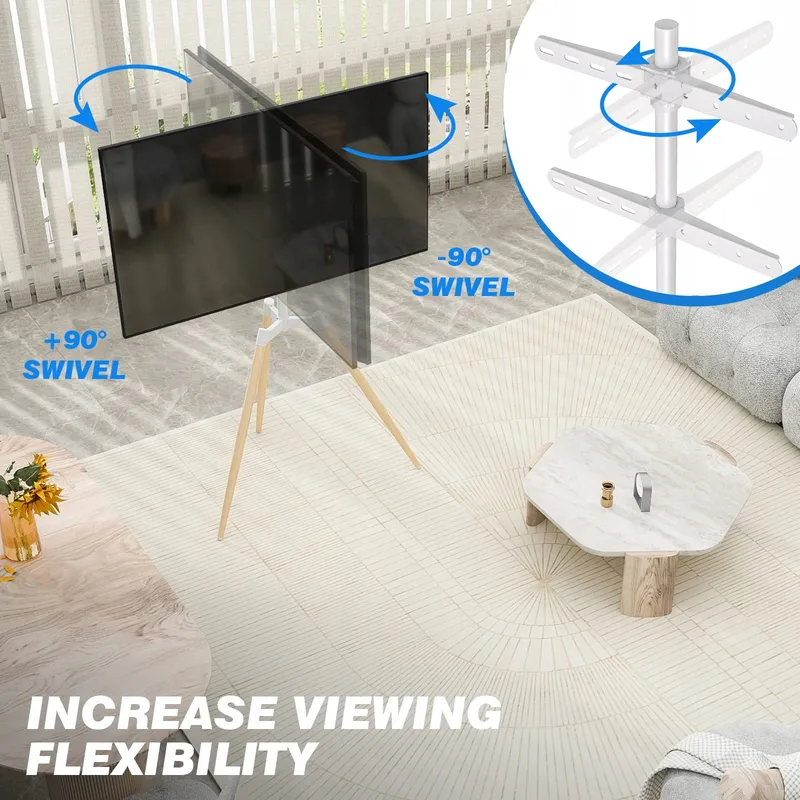 RFIVER TV Statief Verstelbaar 32-65" 35kg VESA 400x400 — foto 4