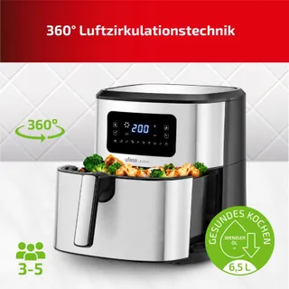 UFESA Falcon Luchtfriteuse 6,5L RVS 1700W — miniatuur 4