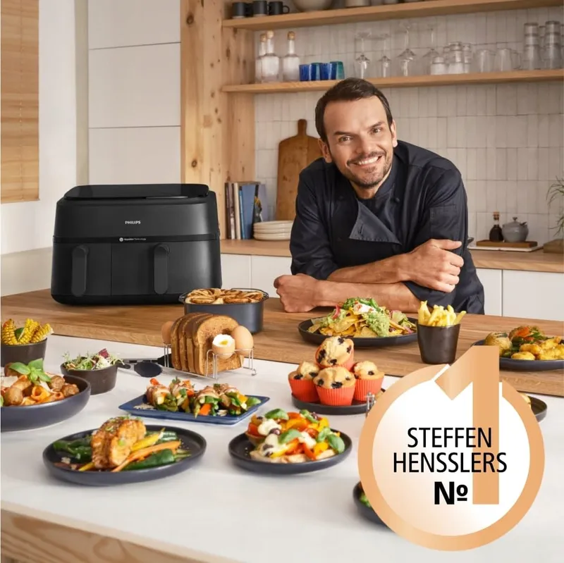 PHILIPS Airfryer 3000 NA350/03 9L RapidAir — foto 3