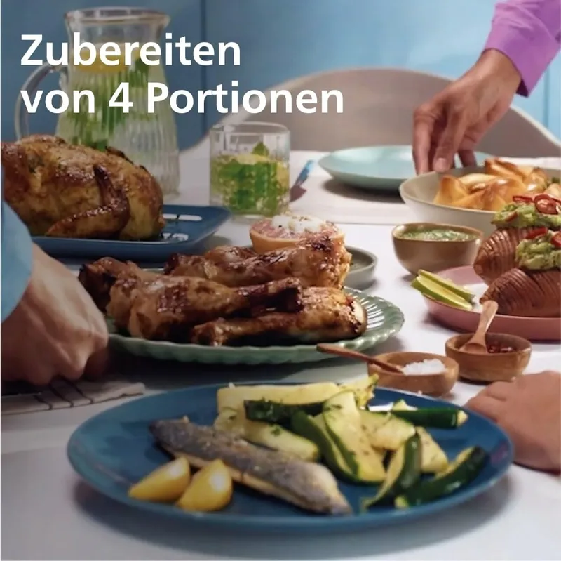 PHILIPS Airfryer 3000 NA350/03 9L RapidAir — foto 7