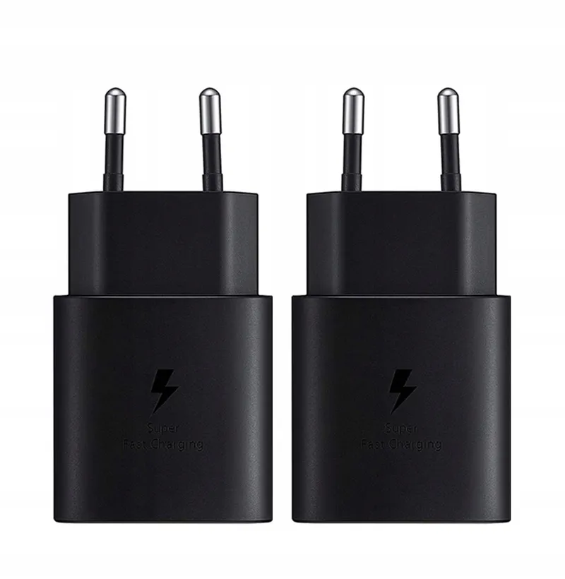 SAMNEER 25W USB-C Snellader Galaxy S20 S21 S22 Note20 Zwart — foto 1