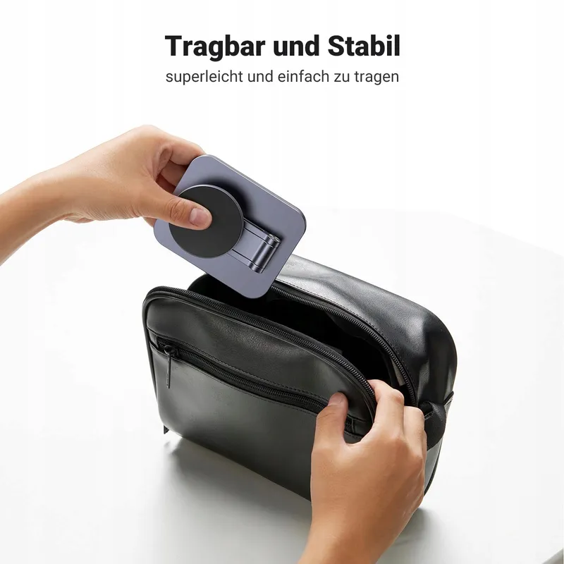 UGREEN Magnetische Telefoonstandaard MagSafe Opvouwbaar Grijs — foto 9