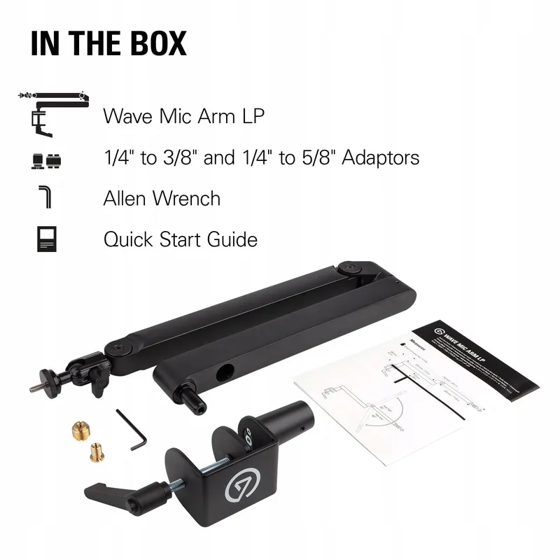 ELGATO Wave Mic Arm LP Premium Microfoonarm Voor Podcast En Streaming — foto 8