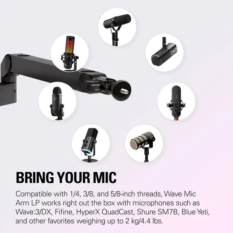 ELGATO Wave Mic Arm LP Premium Microfoonarm Voor Podcast En Streaming — foto 6