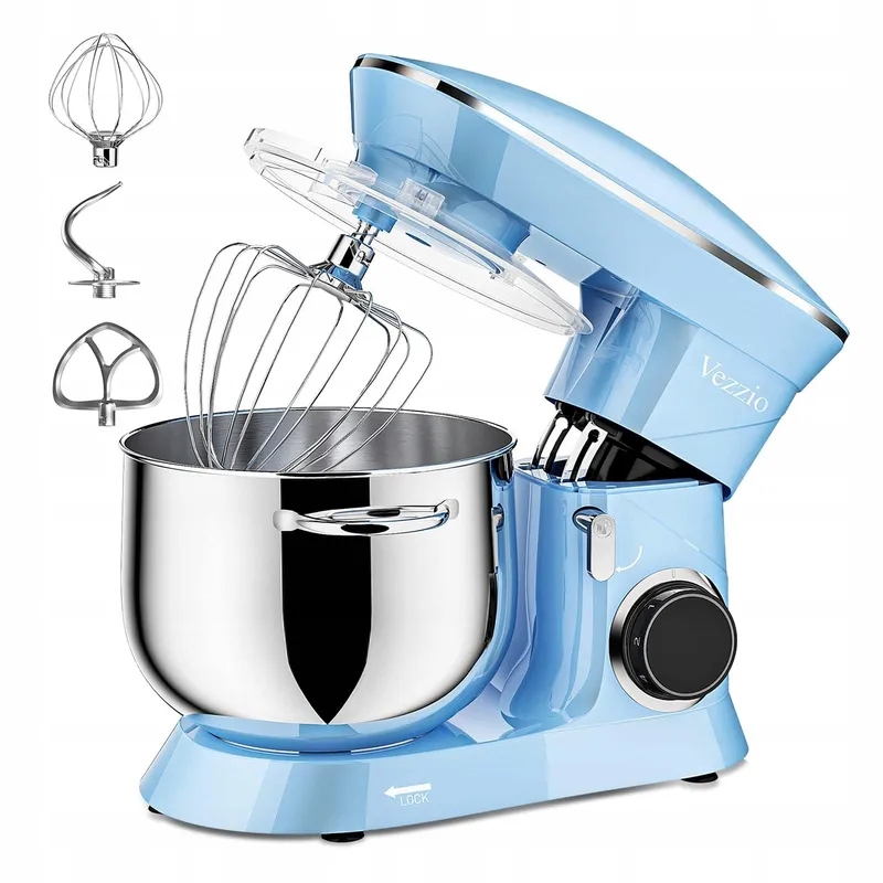 VEZZIO Keukenmachine 1500W Stil 10 Standen 8,5L Blauw — foto 1