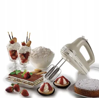 ARIETE 1548 Vintage Handmixer 5 Snelheden Turbo 450W Beige — miniatuur 6