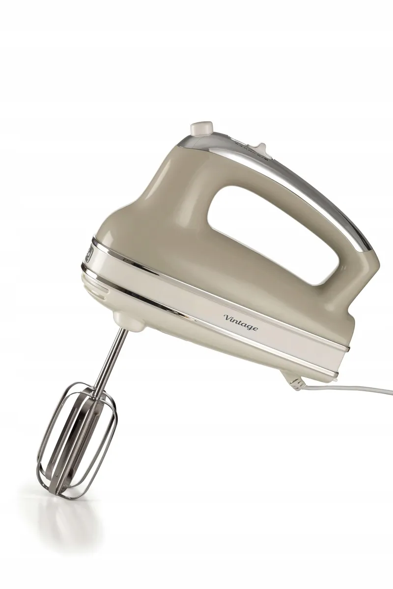 ARIETE 1548 Vintage Handmixer 5 Snelheden Turbo 450W Beige — foto 1