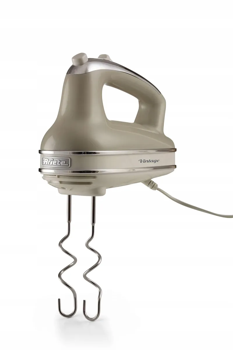 ARIETE 1548 Vintage Handmixer 5 Snelheden Turbo 450W Beige — foto 4