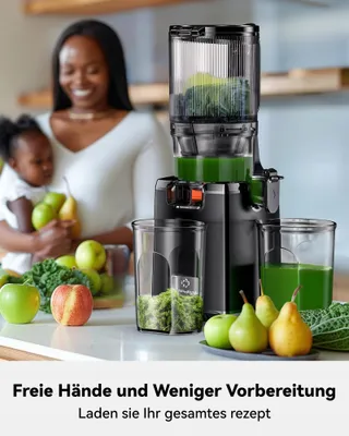 LINKCHEF Slow Juicer Sapmaker 250W BPA-Vrij — miniatuur 5
