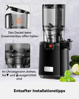 LINKCHEF Slow Juicer Sapmaker 250W BPA-Vrij — miniatuur 8