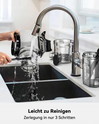 LINKCHEF Slow Juicer Sapmaker 250W BPA-Vrij — miniatuur 4