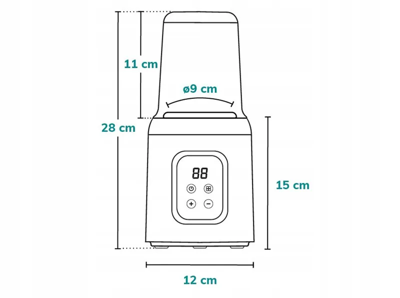 LIONELO Thermup 2.0 Flessenwarmer 5-in-1 Baby — foto 14