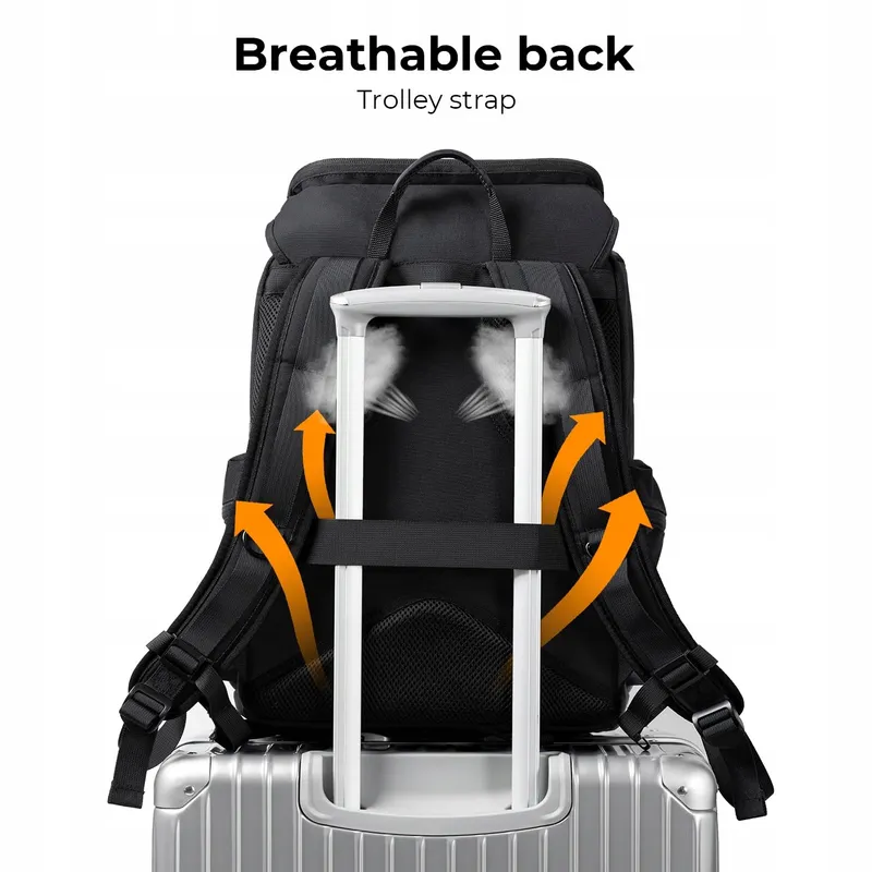 K&F CONCEPT Waterdichte Cameratas met Laptopvak — foto 5