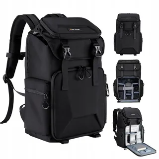 K&F CONCEPT Waterdichte Cameratas met Laptopvak — miniatuur 1