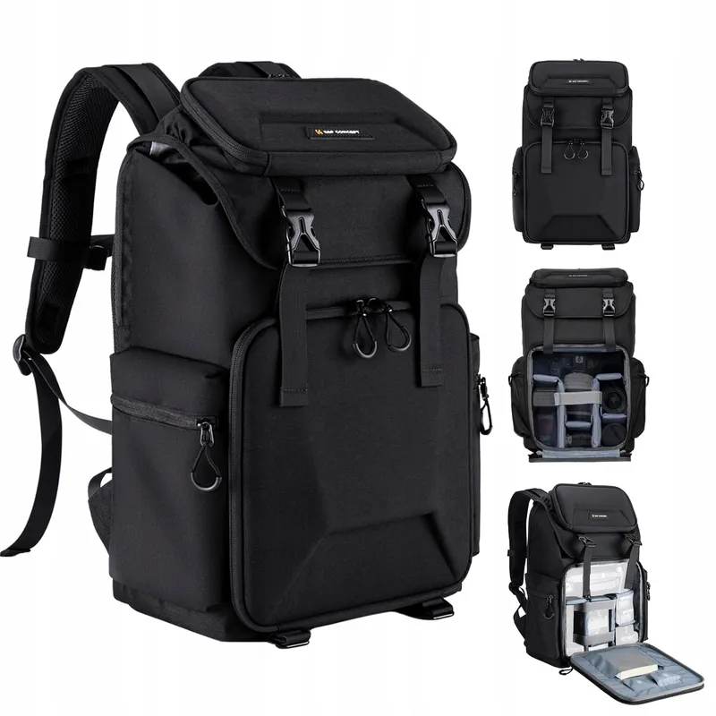 K&F CONCEPT Waterdichte Cameratas met Laptopvak — foto 1