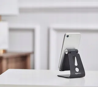 BASIC Verstelbare Telefoonstandaard Zwart — miniatuur 7