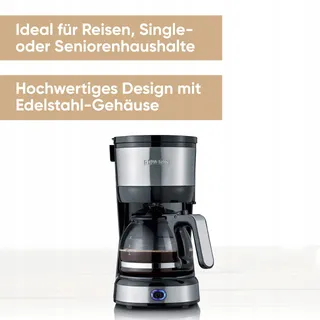 SEVERIN KA 4808 Compact Koffiezetapparaat 4 Kopjes Permanent Filter — miniatuur 2