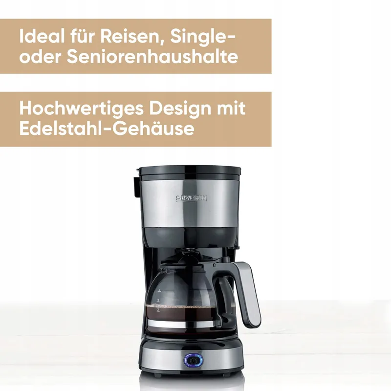 SEVERIN KA 4808 Compact Koffiezetapparaat 4 Kopjes Permanent Filter — foto 2
