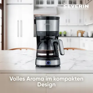 SEVERIN KA 4808 Compact Koffiezetapparaat 4 Kopjes Permanent Filter — miniatuur 3