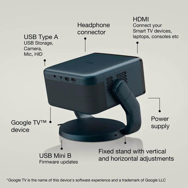 EPSON EpiqVision EF22N Draagbare Mini Laserprojector Full HD 3LCD — foto 2