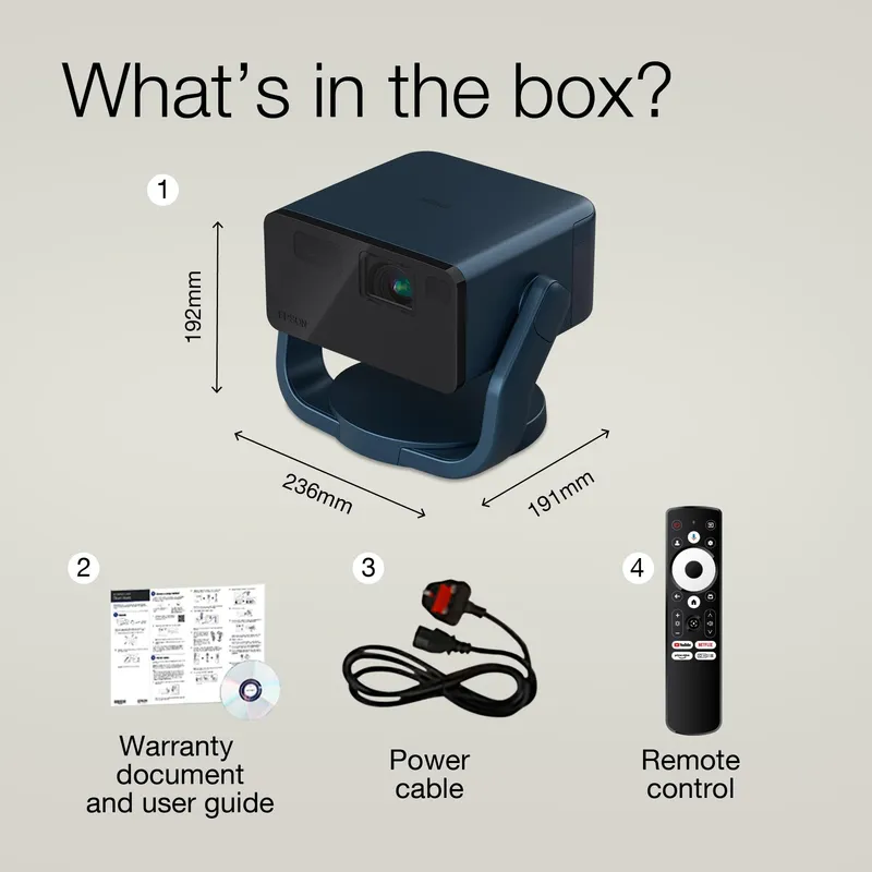 EPSON EpiqVision EF22N Draagbare Mini Laserprojector Full HD 3LCD — foto 6