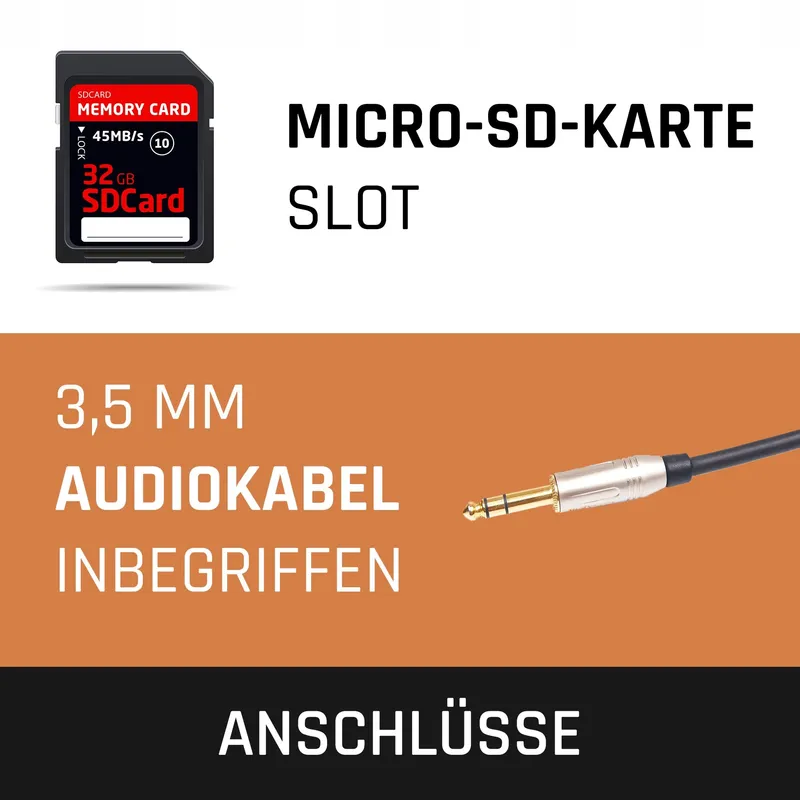 LENCO BMC-090 Karaoke Microfoon Bluetooth LED Roze Android iOS — foto 7