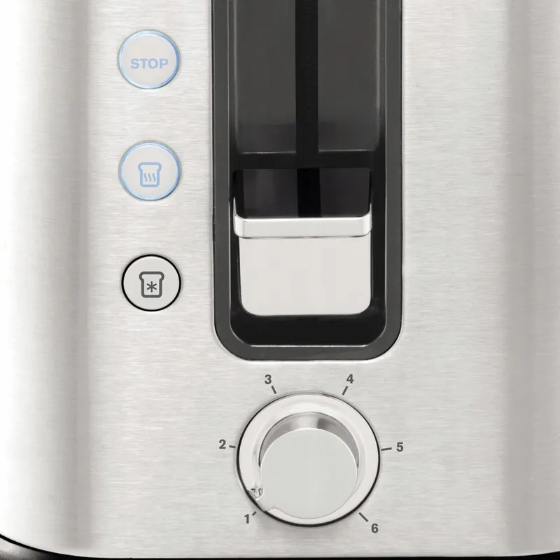 KRUPS KH442D Broodrooster Premium 2 Sneden 850W Zilver Zwart — foto 4
