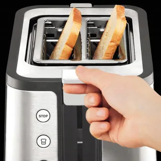 KRUPS KH442D Broodrooster Premium 2 Sneden 850W Zilver Zwart — miniatuur 6