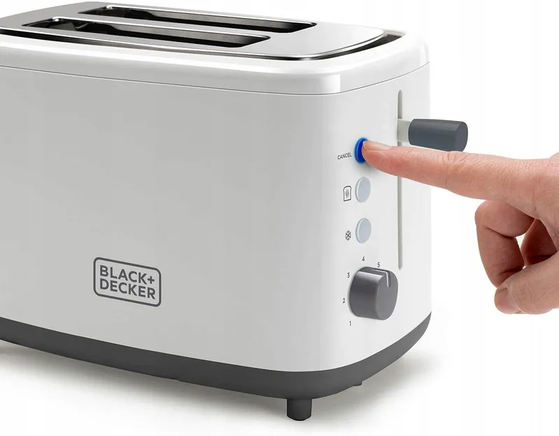 BLACK+DECKER BXTO820E Broodrooster 820W 2 Sleuven 7 Standen — foto 10