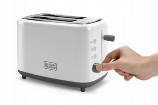BLACK+DECKER BXTO820E Broodrooster 820W 2 Sleuven 7 Standen — miniatuur 8
