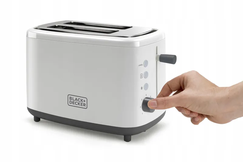BLACK+DECKER BXTO820E Broodrooster 820W 2 Sleuven 7 Standen — foto 8