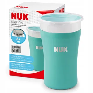 NUK Magic Cup Drinkbeker 230ml 8+ Maanden Blauw BPA-vrij