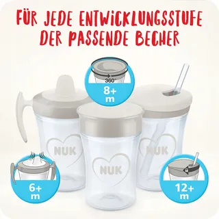 NUK Magic Cup Drinkbeker 230ml 8+ Maanden Blauw BPA-vrij — miniatuur 7
