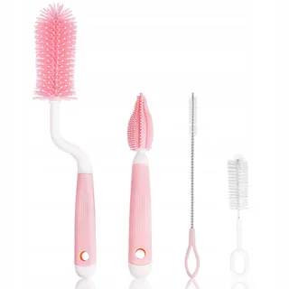 VICLOON Siliconen Flessenborstel Set Baby BPA-vrij — miniatuur 1
