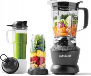 NUTRIBULLET Blender Combo 1200W 1,89L 946ml 710ml Zwart — miniatuur 1
