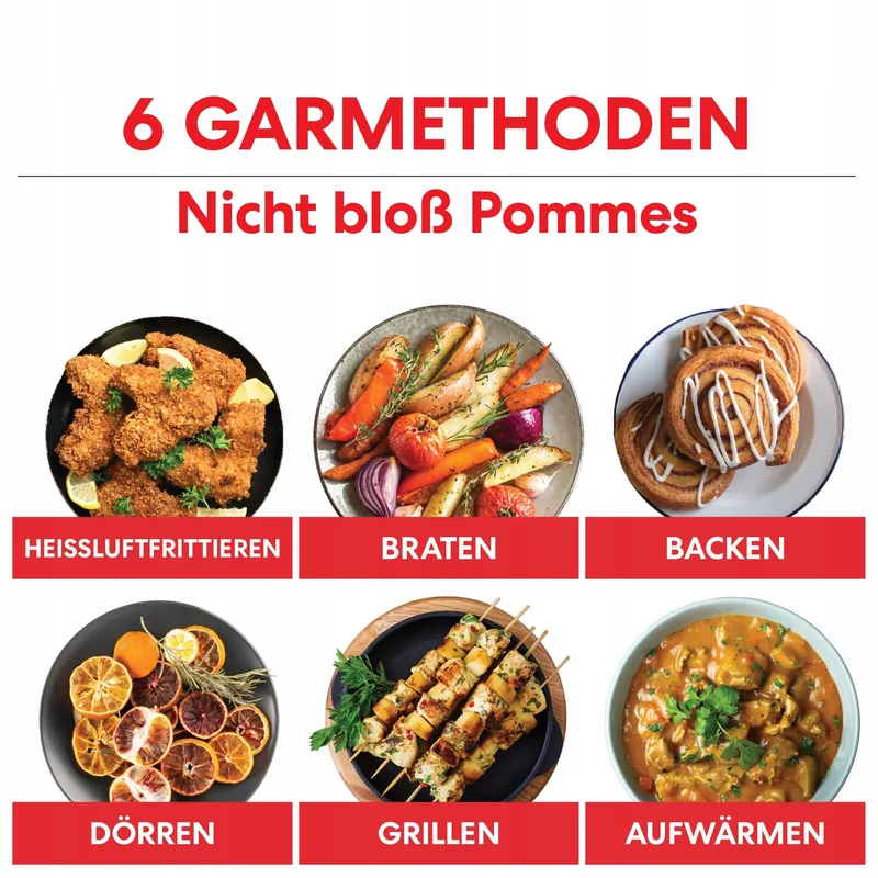 INSTANT Vortex Plus ClearCook Airfryer 5,7L 1700W Zwart — foto 2