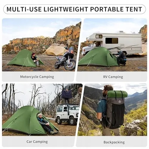 NATUREHIKE Cloud Up Camping Tent 2 Personen Licht Waterdicht — foto 5