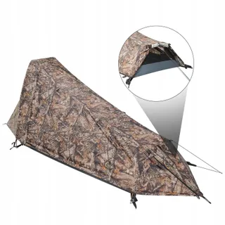 GEERTOP Licht Bivaktent 1 Persoon 3-4 Seizoenen Camping — miniatuur 5