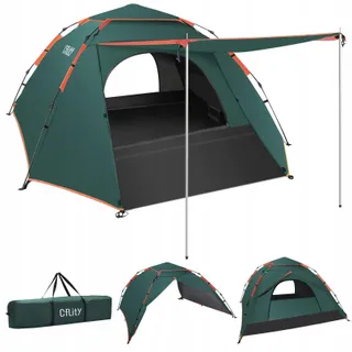 CFLITY Camping Tent 3 Personen Automatisch Waterdicht 4 Seizoenen — miniatuur 1