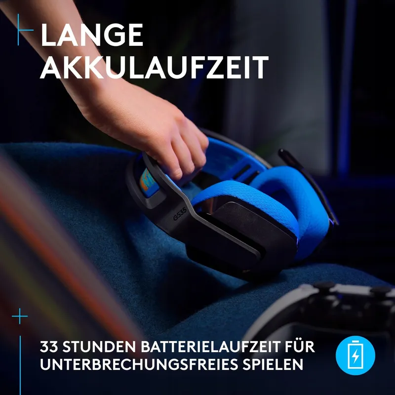 LOGITECH G G535 Draadloze Gaming Headset USB-C — foto 3