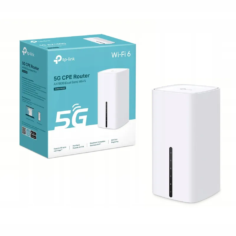 TP-LINK Archer NX200 LTE 5G Router AX1800 Dualband 3x Gigabit MU-MIMO — foto 1