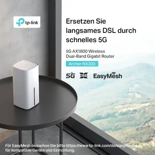 TP-LINK Archer NX200 LTE 5G Router AX1800 Dualband 3x Gigabit MU-MIMO — miniatuur 2