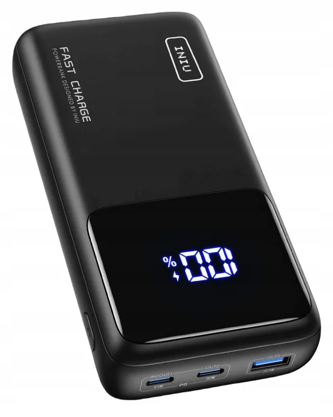 INIU Powerbank 20000mAh 65W USB-C Telefoon Laptop — foto 10
