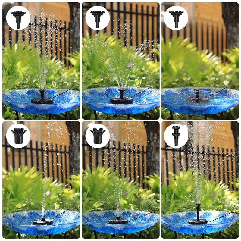 AISITIN Solar Tuinfontein 10W DIY Vijverpomp — foto 6