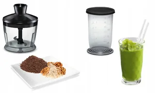 BOSCH CleverMixx Staafmixer 600W Zwart Grijs Vier Messen — miniatuur 5