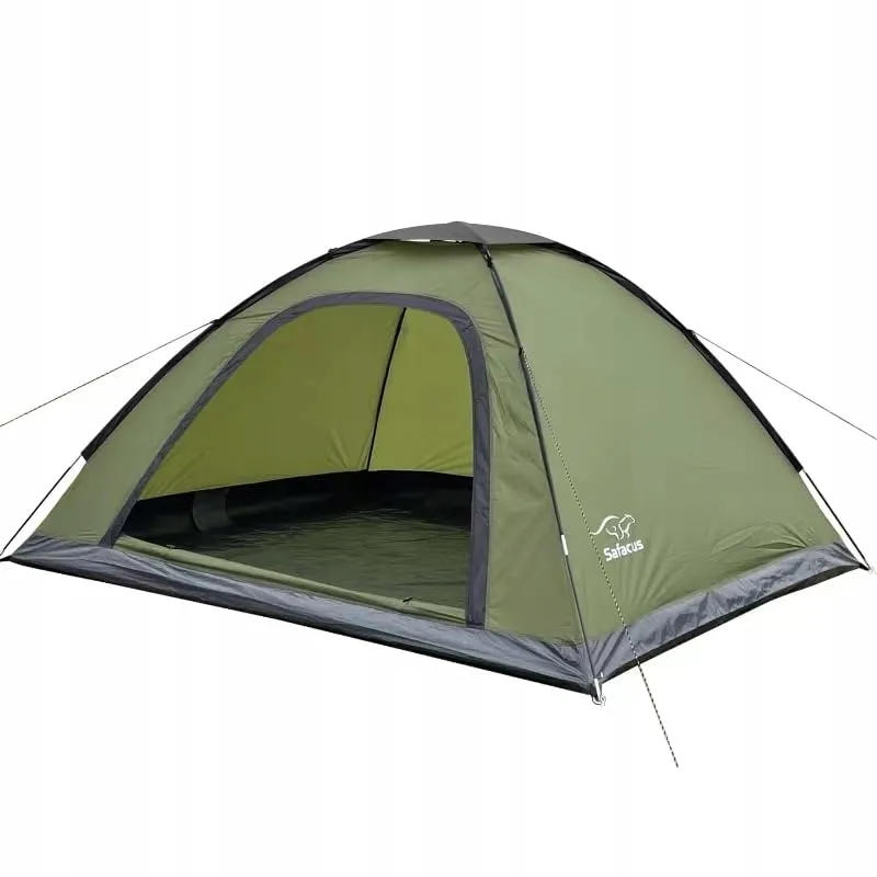 SAFACUS Camping Tent 3-4 Personen Licht Waterdicht Koepeltent — foto 1